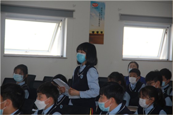 青岛白珊学校师生探秘乐鱼leyu（中国）生产线