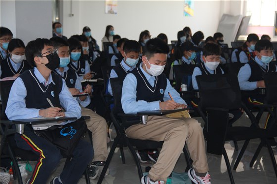 青岛白珊学校师生探秘乐鱼leyu（中国）生产线