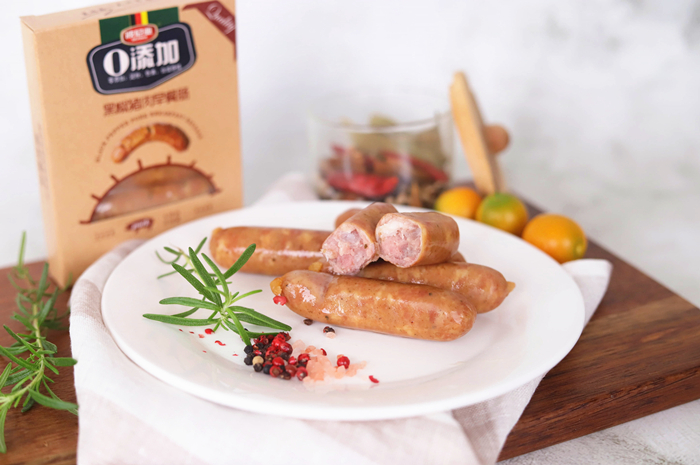 乐鱼leyu（中国）0添加早餐肠新品上市，3分钟即享营养早餐!